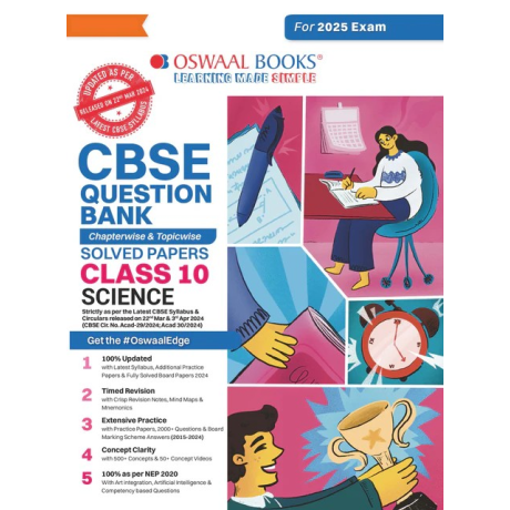 OSWAAL QUESTION BANK WITH COMPLETE SOLUTIONS SCIENCE CLASS 10 